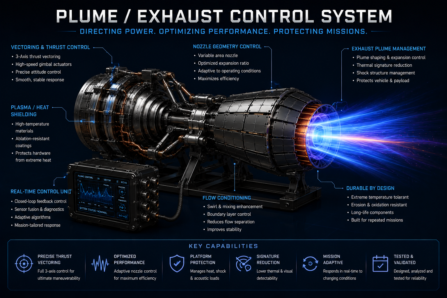 Plume and Exhaust Control System