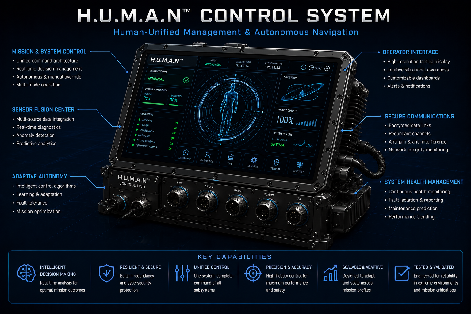 HUMAN AI Control System